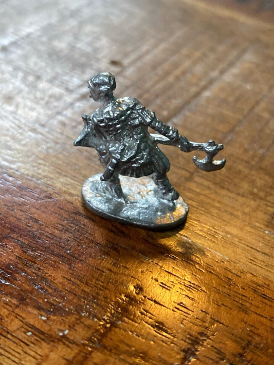 Orc With Axe Prince August TTRPG Tabletop Miniature c.1985 Dungeons & Dragons