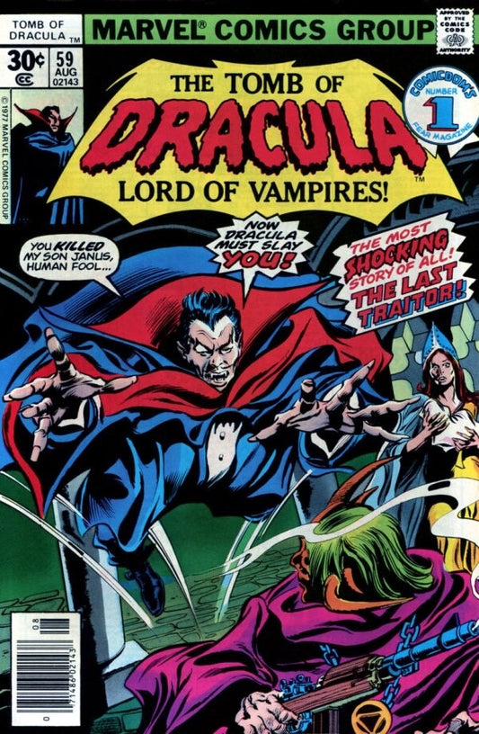 Marvel Comics Tomb of Dracula #59 Bronze Age 1977
