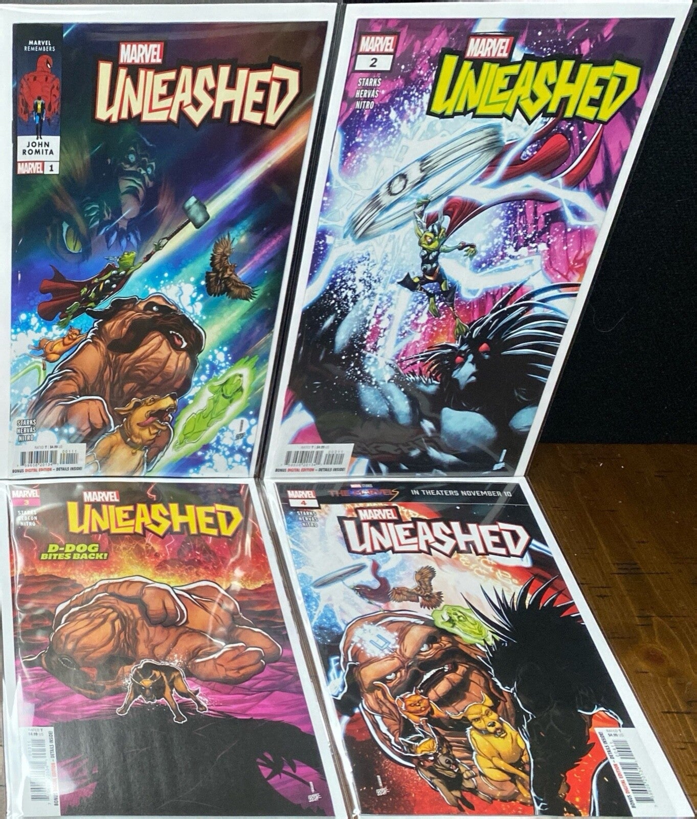 Marvel Unleashed #1-4 Modern Age Complete