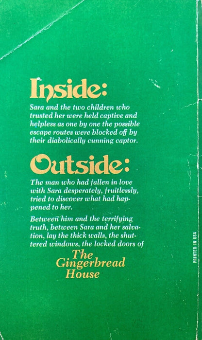 The Gingerbread House by Maeva Park Dobner 1974 Dell 3265 Paperback First