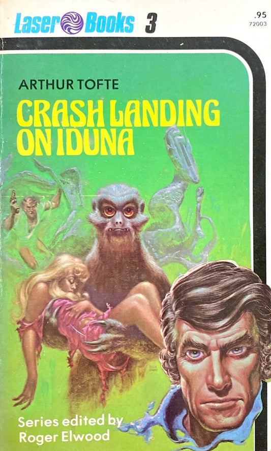 Crash Landing on Iduna by Arthur Tofte 1975 Laser Paperback #3