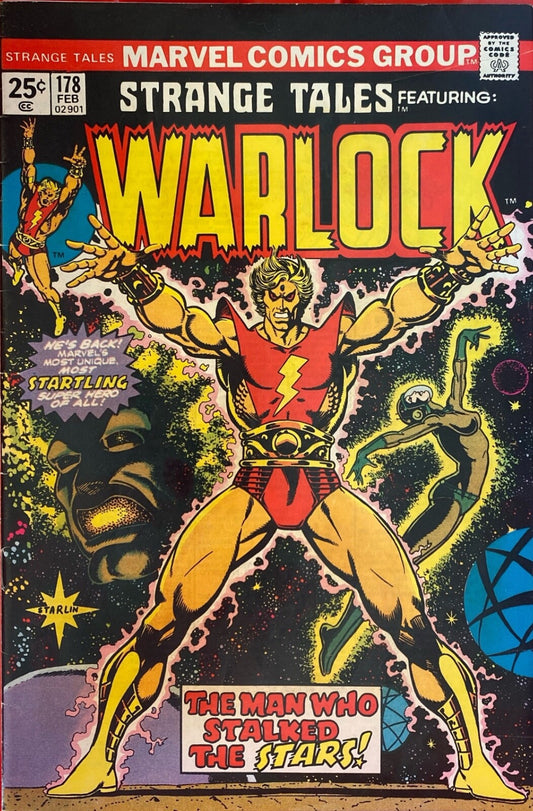 Marvel Comics Strange Tales #178 Bronze Age 1975 First Magus (Adam Warlock)