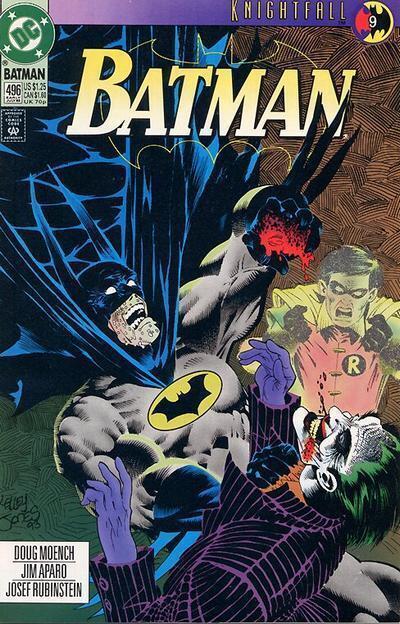 DC Comics Batman #496 Modern Age 1993 Knightfall
