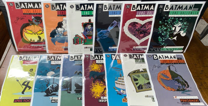 DC Comics Batman: The Long Halloween #1-13 1996 High Grade Signed Loeb & Sale