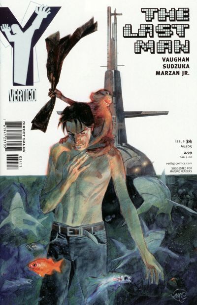 Vertigo Comics Y the Last Man #34 2005 Modern Age