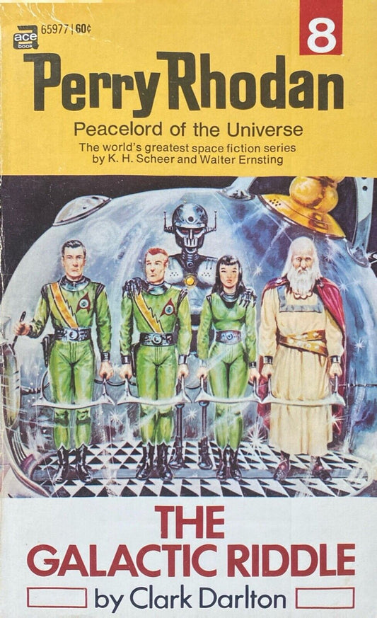 Perry Rhodan 8: The Galactic Riddle by Clark Darlton 1971 Ace Paperback