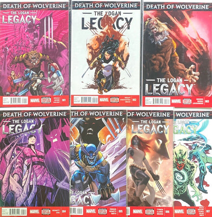Marvel Comics Death of Wolverine: The Logan Legacy #1-7 Modern Age 2015 Complete