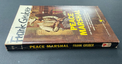 Peace Marshal by Frank Gruber 1958 Bantam I741 Paperback