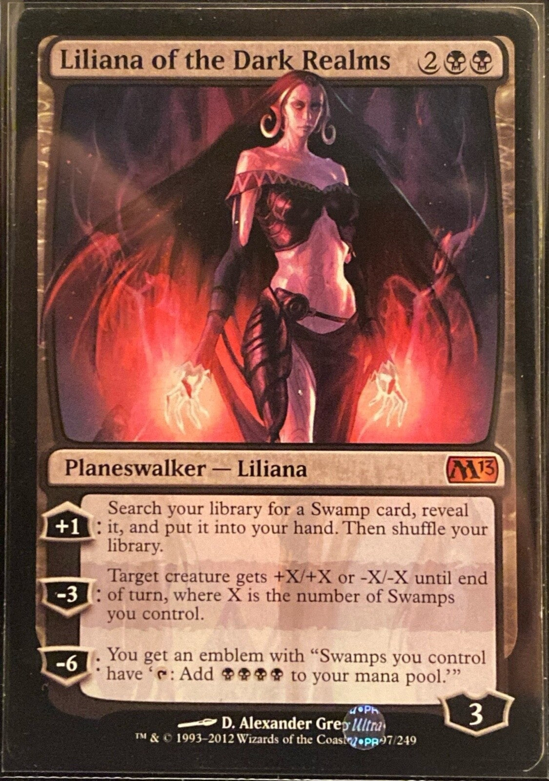 Magic the Gathering (MTG) Liliana of the Dark Realms Magic 13 (M13)