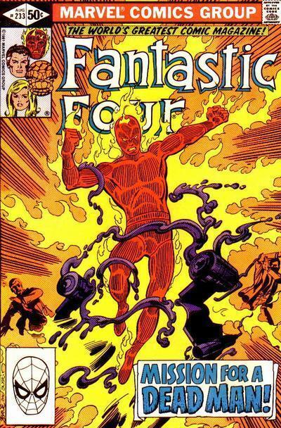 Marvel Comics Fantastic Four #233 Bronze Age 1981