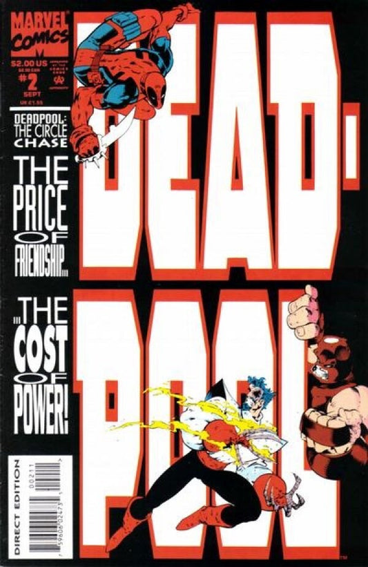 Marvel Comics Deadpool: The Circle Chase #2 Modern Age 1993