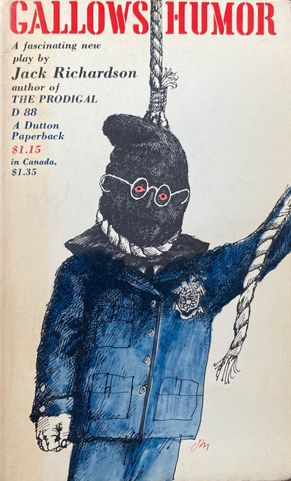 Gallow's Humor by Jack Richardson 1961 Dutton Paperback