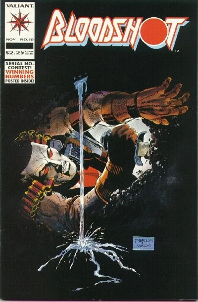 Valiant Comics Bloodshot #10 Modern Age 1993
