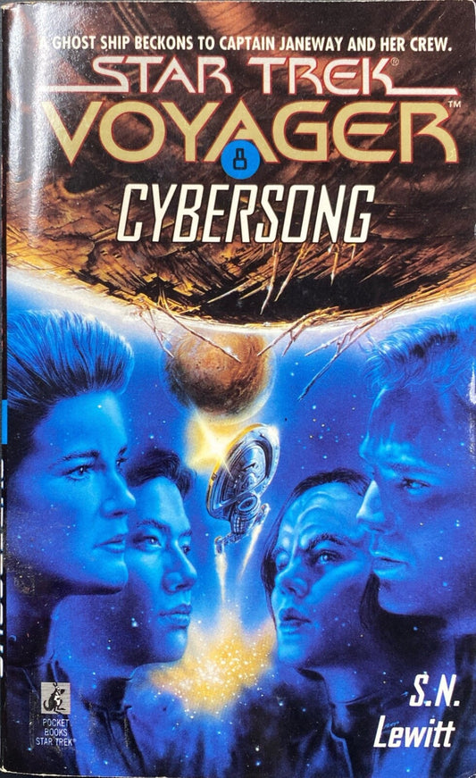 Star Trek: Voyager #8 - Cybersong by S.N. Lewitt 1996 Paperback