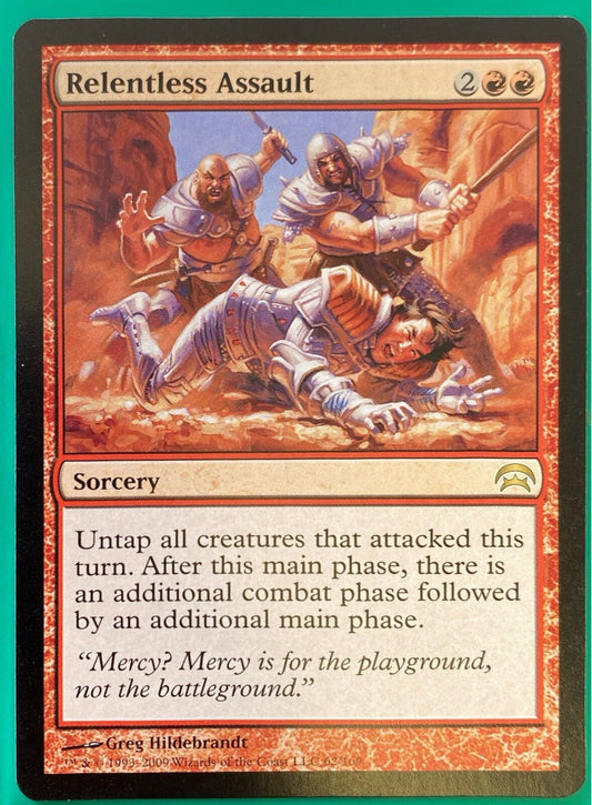 Magic the Gathering (MTG) Relentless Assault Planechase