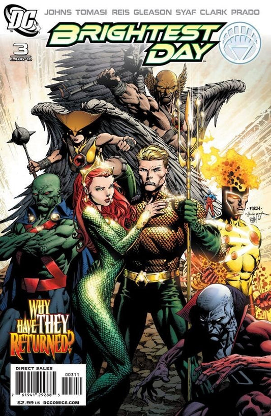 DC Comics Brightest Day #3 Modern Age 2010 Variant