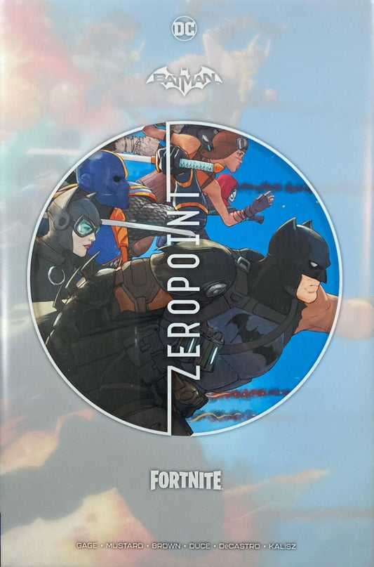 DC Comics Batman/Fortnite: Zero Point Hardcover Variant Cover with Lithograph