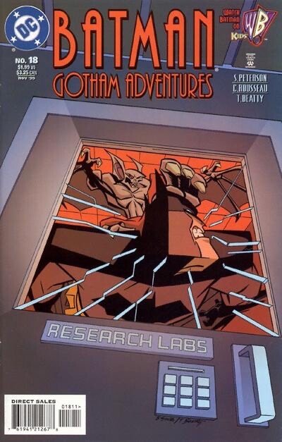 DC Comics Batman Gotham Adventures #18 Modern Age 1999 Newsstand