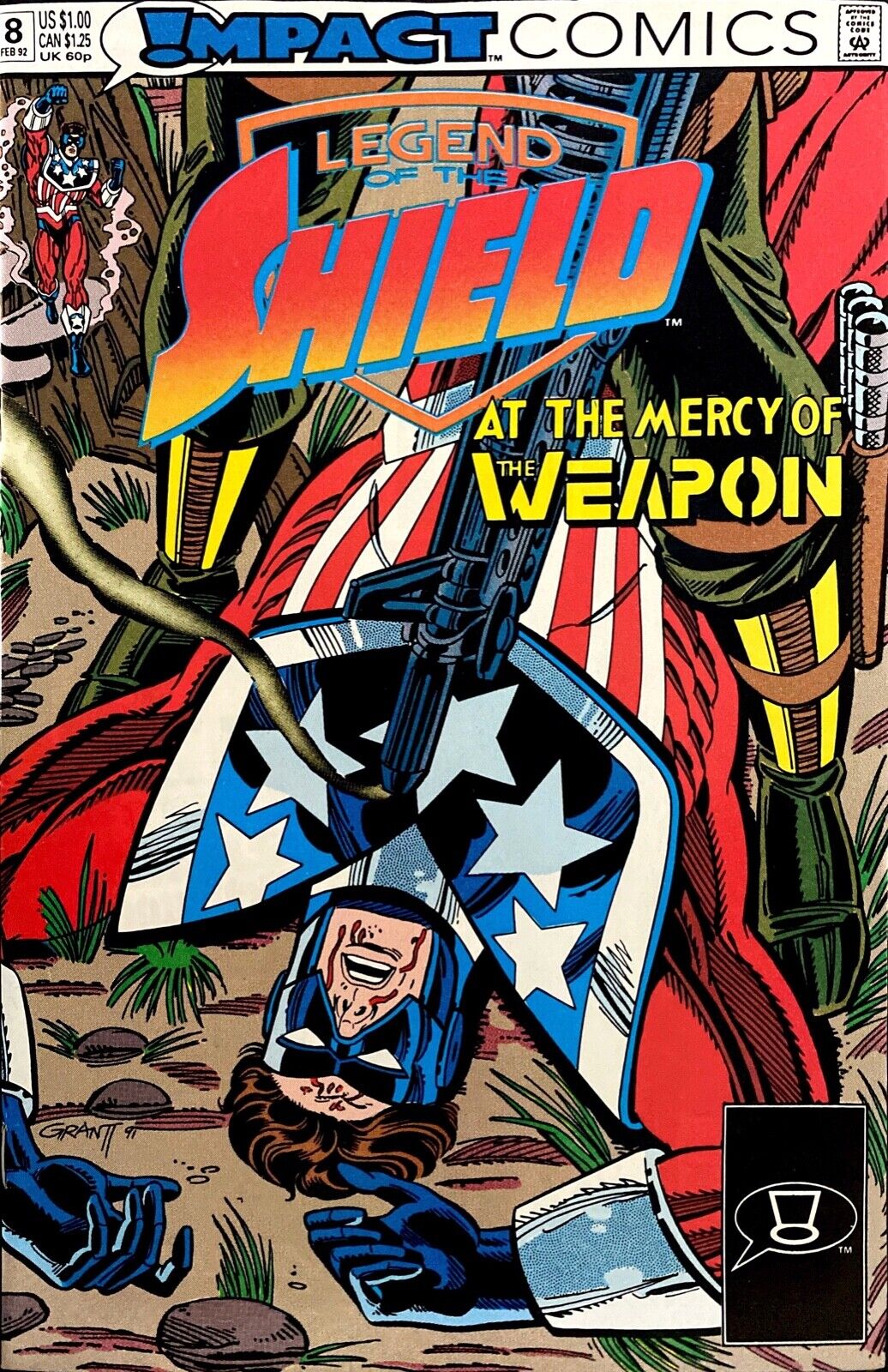 Impact Comics Legend of the Shield #8 Modern Age 1992