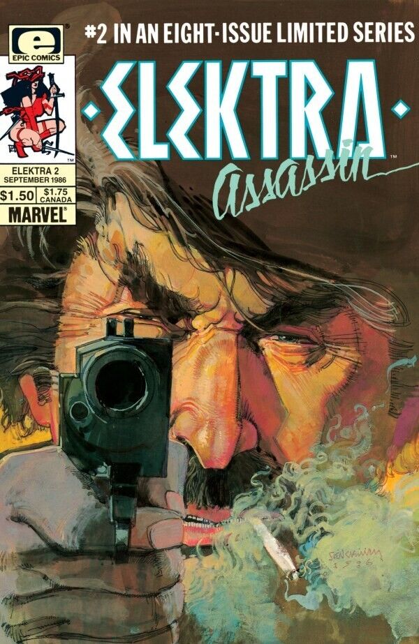Marvel Comics Elektra Assassin #2 Copper Age 1986