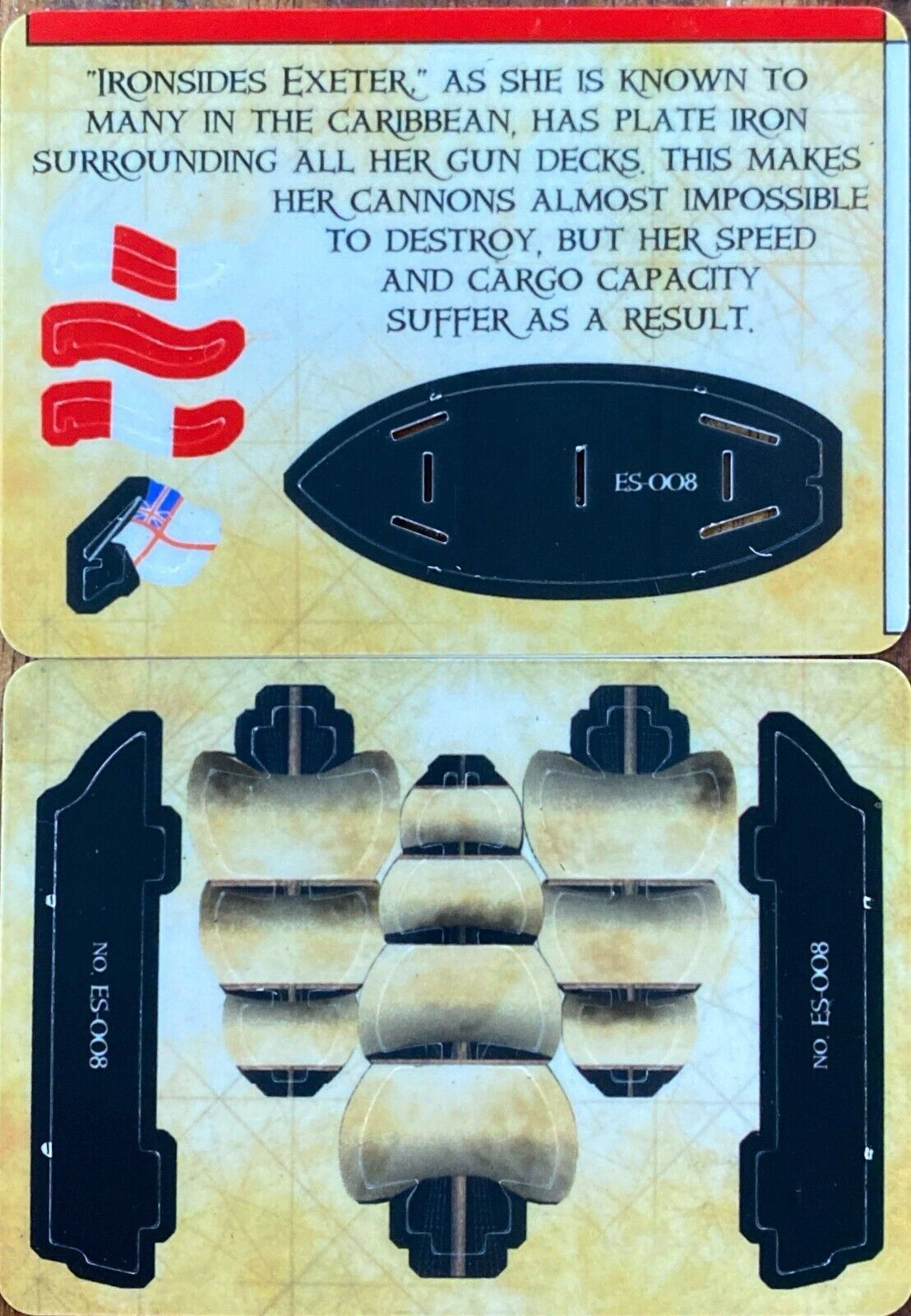 WizKids Pirates CSG of the Spanish Main ES-008 HMS Belle of Exeter