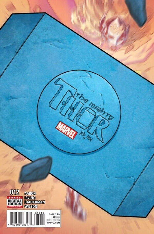 Marvel Comics Mighty Thor #12 Modern Age 2016 Origin of Mjolnir