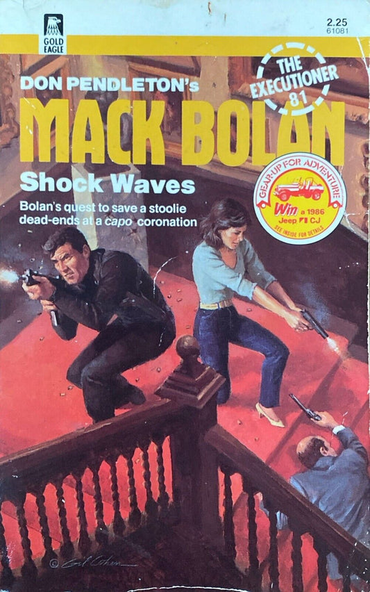 Don Pendleton's Mack Bolan: Shock Waves Gold Eagle Paperback Executioner #81