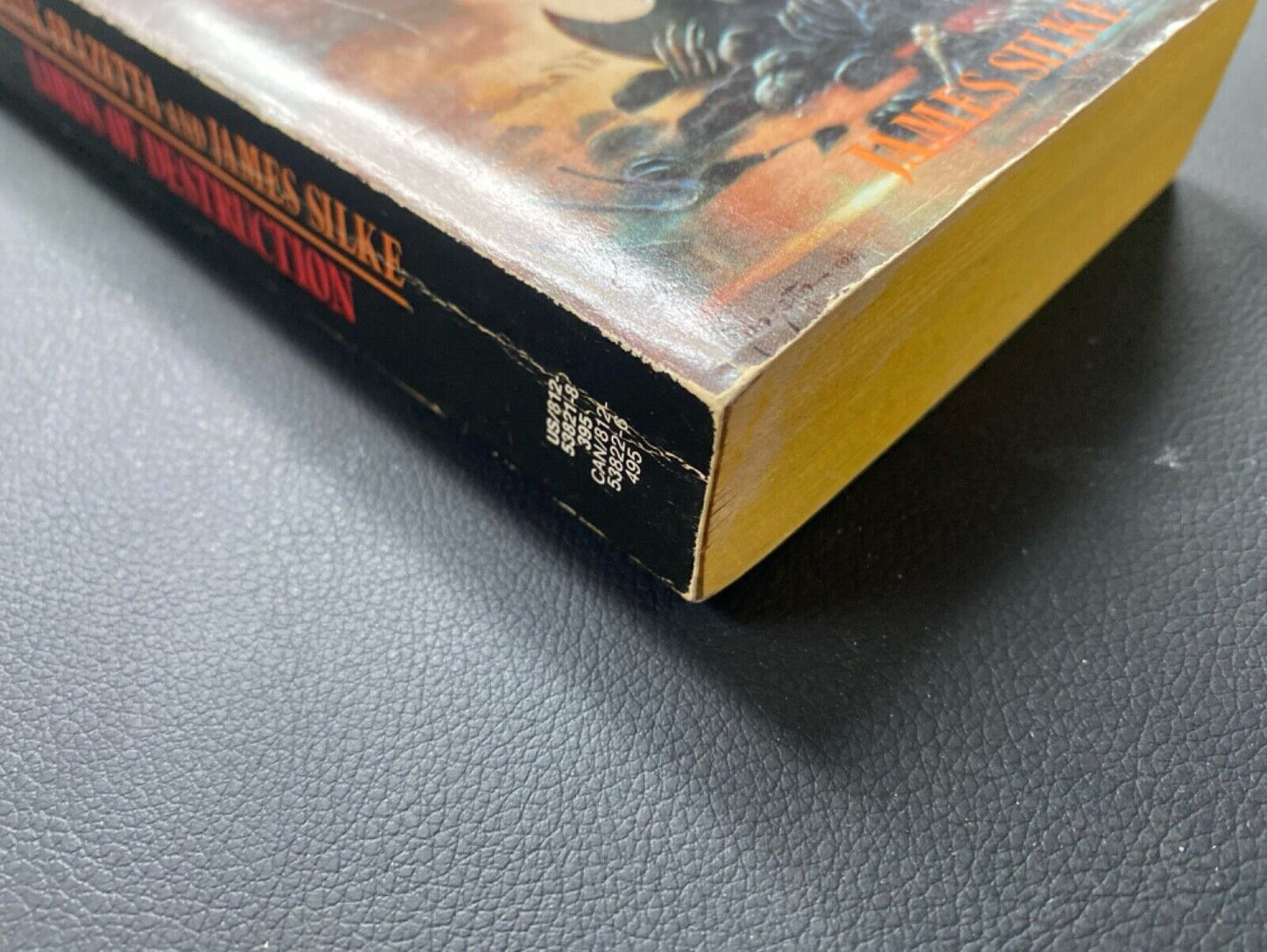Death Dealer: Lords of Destrution by Frank Frazetta & J Silke 1989 Tor Paperback