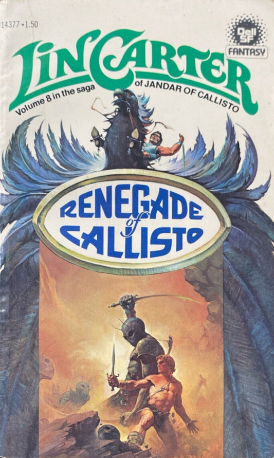 Renegade of Callisto by Lin Carter 1978 Dell Paperback
