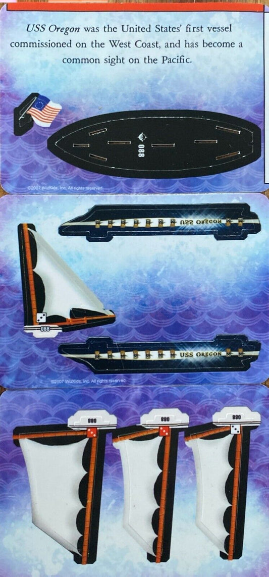 WizKids Pirates CSG at Ocean's Edge 088 USS Oregon