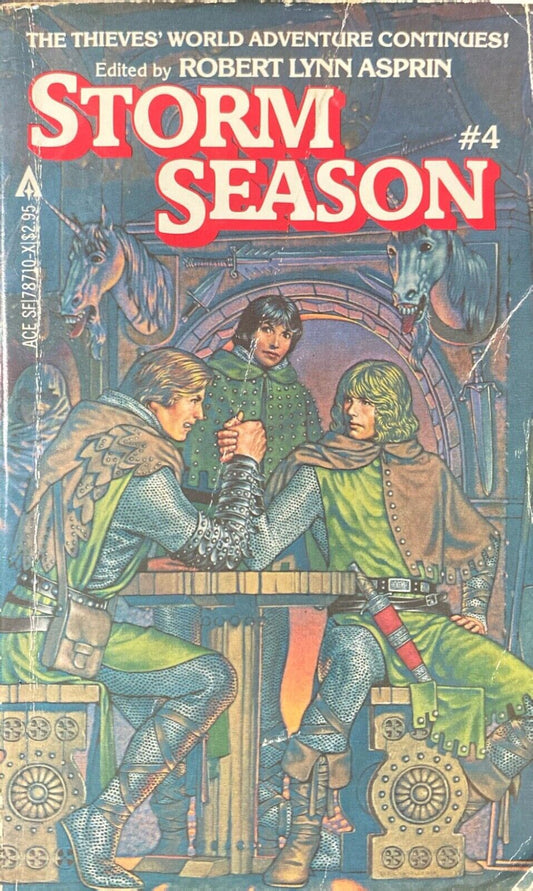 Storm Season by Robert Asprin and Lynn Abbey 1988 Ace Paperback Thieves' World 4