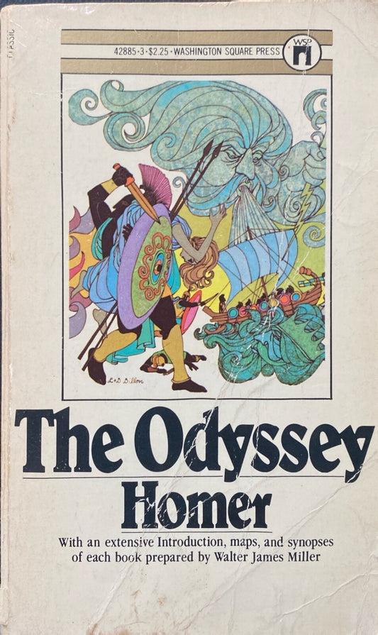 The Odyssey by Homer 1969 Washington Square Press Paperback