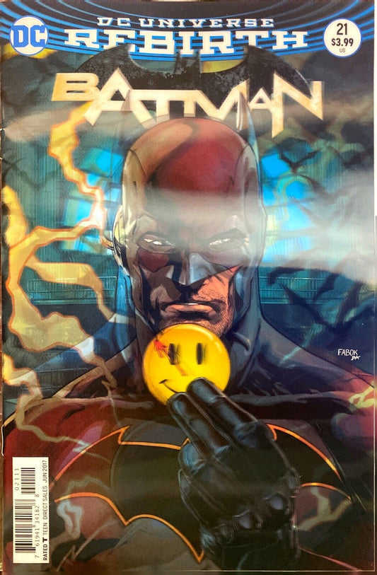 DC Comics Batman #21 Modern Age 2017 The Button  Flash