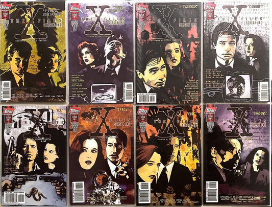 Topps Comics The X-Files: Season One Modern Age 1997-1998 Lot of 8