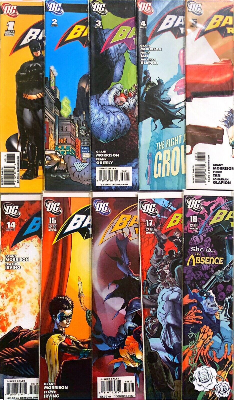 DC Comics Batman and Robin #1-26 Modern Age 2009-2011 Complete Morrison