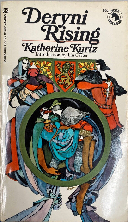 Deryni Rising by Katherine Kurtz 1970 Ballantine Paperback