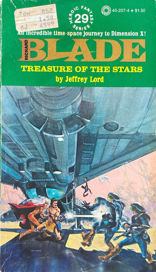 Richard Blade #29 Treasure of the Stars by Jeffrey Lord 1979 Pinnacle Paperback