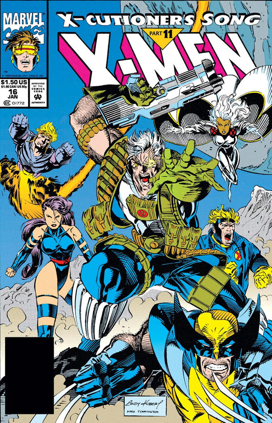 Marvel Comics X-Men #16 Modern Age 1993 X-cutioner's Song
