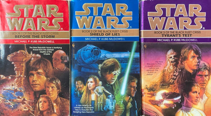 Star Wars: The Black Fleet Crisis Trilogy by Michael P. Kube-McDowell Paperback