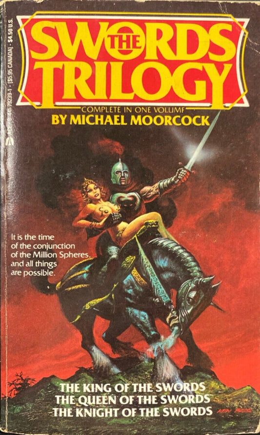 The Swords Trilogy by Michael Moorcock 1988 Ace Paperback