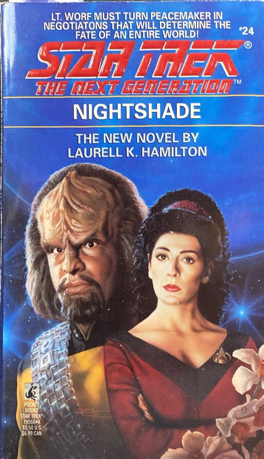 Star Trek: The Next Generation #24 - Nightshade by Laurell K. Hamilton Paperback