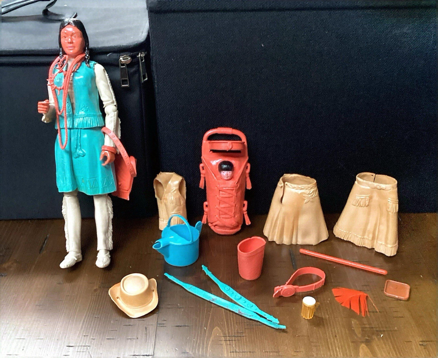 Best Of The West Princess Wildflower, The Movable Indian Figure, Incomplete 1974