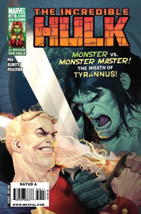 Marvel Comics Incredible Hulk #605 Modern Age 2010