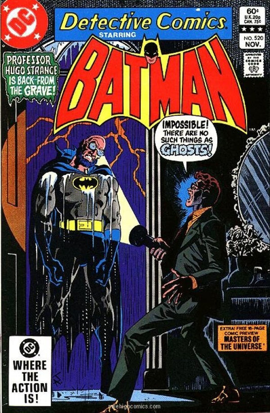 DC Comics Detective Comics #520 Bronze Age 1982
