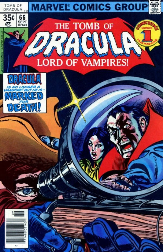 Marvel Comics Tomb of Dracula #66 Bronze Age 1978