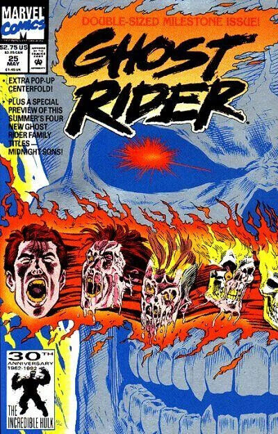 Marvel Comics Ghost Rider #25 Modern Age 1992