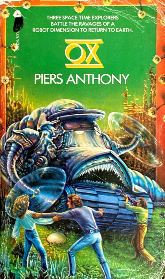 Ox by Piers Anthony 1976 Avon Paperback
