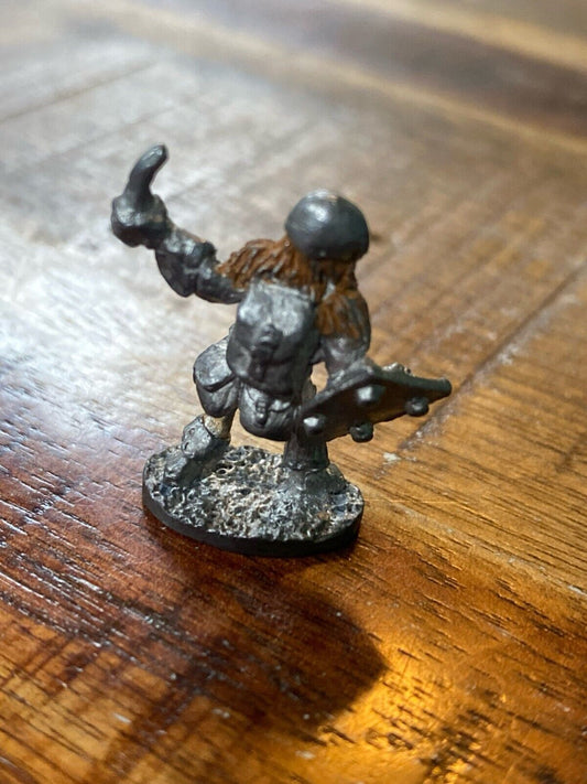 Vintage Cleric TTRPG Pewter Miniature 1983 TSR Dungeons & Dragons