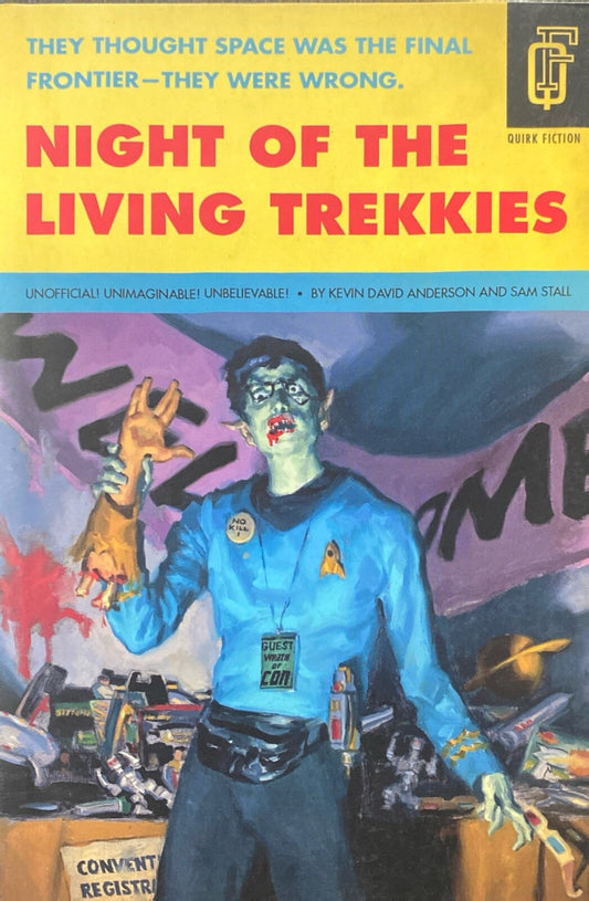 Night of the Living Trekkies by Kevin David Anderson & Sam Stall 2010 Paperback