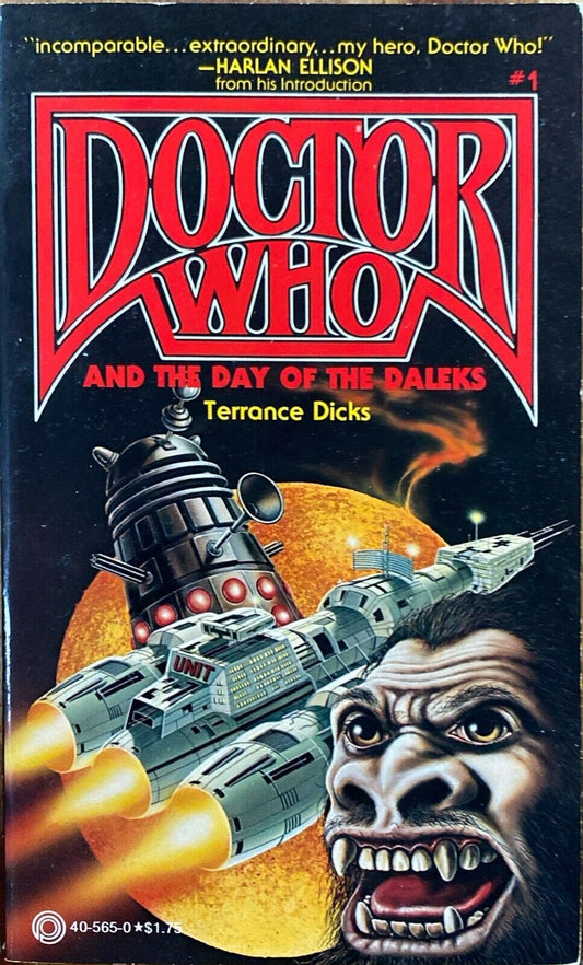 Doctor Who and the Day of the Daleks by Terrance Dicks 1979 Pinnacle Paperback